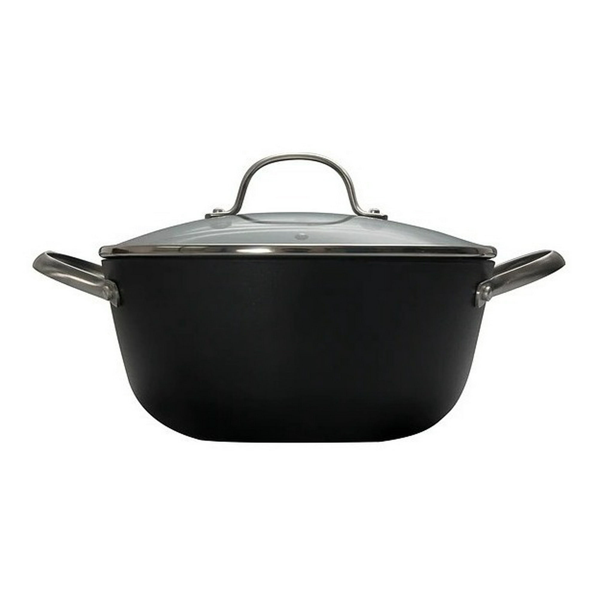 Genérico - Olla Con Tapa Vidrio Hierro Fundido 24 Cm Honey Comb Wayu