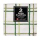 thumbnail image 1 of Paño de cocina Ritz Cactus Cotton Check, paquete de 3, 1 of 1