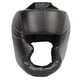 thumbnail image 1 of Casco de boxeo portátil para boxeadores de material cuero para Sparring Mma , negro 50 a 58CM, 1 of 5
