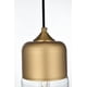 thumbnail image 5 of Lámpara Colgante Elegant Lighting Ashwell Negra Transparente 32 cm, 5 of 9