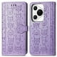 thumbnail image 1 of Funda Cartera FOXDOCK para Huawei Pura 70 Pro , Flip PU con Relieve de Gatos y Perros, Tarjetero y Soporte, 1 of 6