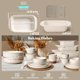 thumbnail image 2 of Cazuela Artena 2,3 L blanca con rejilla, 2 of 9