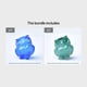 thumbnail image 1 of 1pc Crystal Carved Owl - Healing Stone and Home Decor for a Calming and Relaxing Environment, 1 of 5