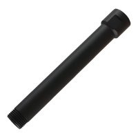 Bothyi - Brazo De Extensión De Ducha, Tubo De Extensión De Brazo De Ducha Para Cabezal De Ducha, Accesorios De Baño, Color Negro