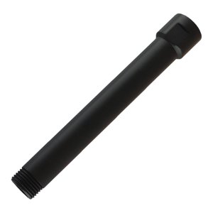 Bothyi - Brazo De Extensión De Ducha, Tubo De Extensión De Brazo De Ducha Para Cabezal De Ducha, Accesorios De Baño, Color Negro
