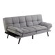 thumbnail image 1 of Futon Memory Gris Claro, 1 of 12