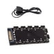 thumbnail image 1 of Divisor ARGB de 5 V y con Cable de extensión, placa base de ordenador, interfaz de sincronización, divisor de extensión RGB, concentrador, 1 of 5