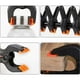 thumbnail image 4 of 8 abrazaderas rápidas con forma de resorte, abrazadera de barra rápida, trinquete para carpintería y manualidades, operación con una sola mano (4 pulgadas), 4 of 5
