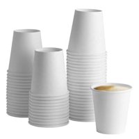 Genérica - Vasos De Polipapel Blanco Pack 50 Und Café