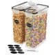 thumbnail image 1 of Contenedores de almacenamiento de cereales DWËLLZA KITCHEN, juego de 2 unidades, 4 litros, 1 of 7