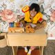 thumbnail image 2 of Peluche Mindfulness Calm Caterpillar Rory The Lion Kids, 2 of 6