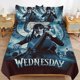 thumbnail image 1 of Wednesday Addams Duvet Cover Set 3 Piece Bedding Set Double Sided Printing Decorative Comforter Cover Set, 1 of 5