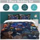thumbnail image 5 of Co-rali-ne86 x70 Ani-me Beddi-ng Sets 3D C-artoon Prin-ted 3 Piece- Com -Fortab-le Set D-uvet Cove-r w-ith Pillow-case, 5 of 5