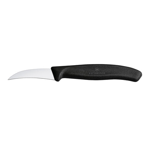 Victorinox - Cuchillo Torneador Color Negro. Hoja 6 C
