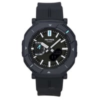 Casio - Reloj Análogo Digital Para Hombre Pro Trek Smartphone Link Correa De Resina Dial Verde Tough Solar Prj-B001-1 100M