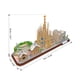 thumbnail image 2 of Barcelona - City Line - Puzzle 3D - 186 Piezas - Cubicfun, 2 of 3