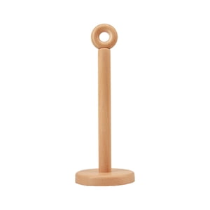 Magideal - Soporte Para Papel De Cocina De Madera, Estante De Almacenamiento Para Cocina, Organización Portátil, Estante De Papel, Organizador Para Baño Interior