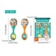 thumbnail image 2 of 2pcs Sand Hammer Newborn Baby Hearing Grasping Training Baby Can Chew Hand Rattle 0-3-6 Months Early Education Music Toys, 2 of 4