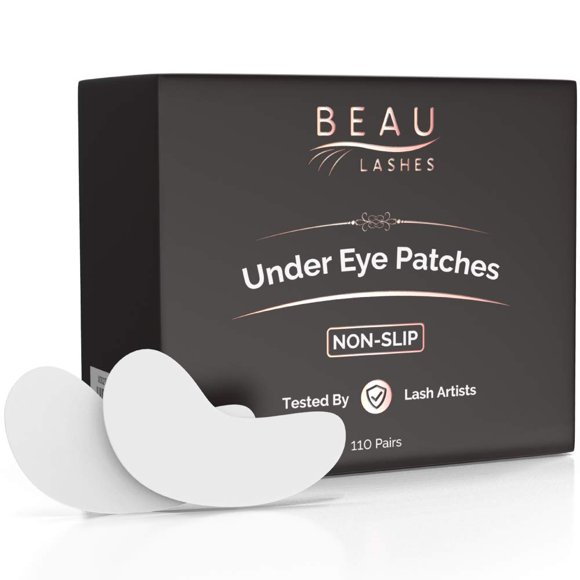 100 pares de almohadillas Under Eye Pads Beau Lashes para extensiones de pestañas