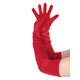 thumbnail image 5 of INSPIRE CHIC Guantes Largos de Terciopelo para Mujer 1920s Guantes de Ópera de Dedo Completo para Fiesta Nocturna Rojo L, 5 of 6