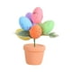 thumbnail image 2 of Decoración De Pascua, Suministros Para Fiestas, Jarrón De árbol De Huevos De Pascua Para Fiesta, Casa De Vacaciones, 19cm X 7cm X 7cm, Huevo De Punto Negro, 2 of 5
