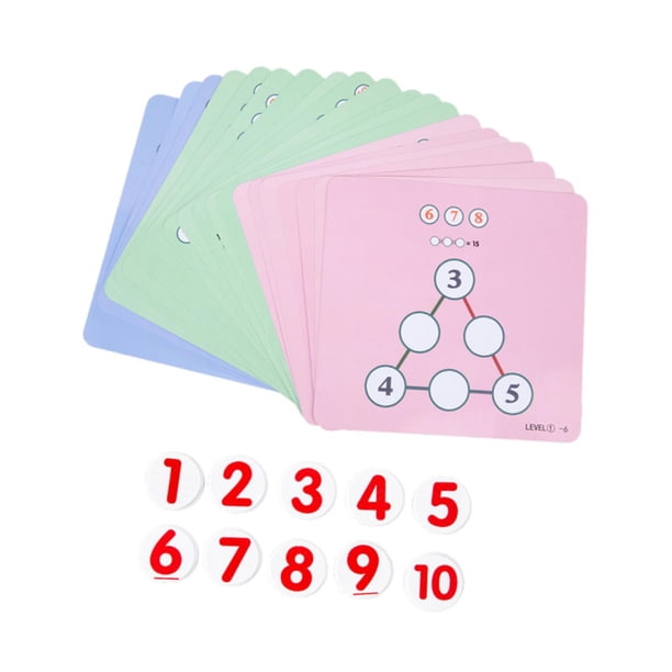 Juego De Matrices Numéricas Matemáticas, Rompecabezas Aritmético Para ...