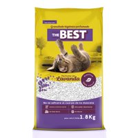 The Best - Arena Sanitaria De Piedras De Diatomea Aroma Lavanda 1,8Kg / 3.6Lts
