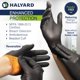 thumbnail image 2 of Guantes de examen de nitrilo HALYARD Black-fire sin polvo, talla XL, 2 of 8