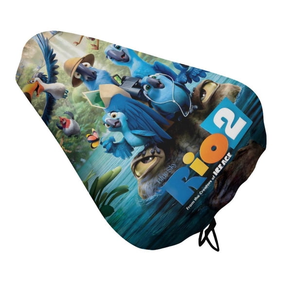 Río Funda de Asiento de Bicicleta Impermeable, Cojín Elástico Suave, Protector contra Lluvia, Polvo y UV