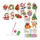 thumbnail image 1 of Llaveros De Pintura Para Decoración De Navidad, Regalo De Año Nuevo, Adornos Artísticos Navideños DIY, 1 of 3