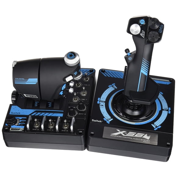 Control de vuelo Mad Catz Saitek Pro X-56 Rhino HOTAS