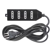 Macrotel - Zapatilla Alargador 3Mt 4 Entradas Negro