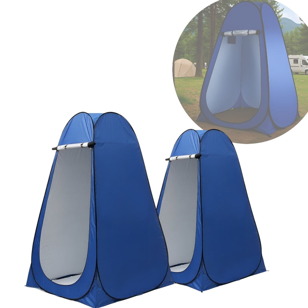 Genérico - Pack X2 Carpa Automatica Vestidor Portatil Camping Outdoor