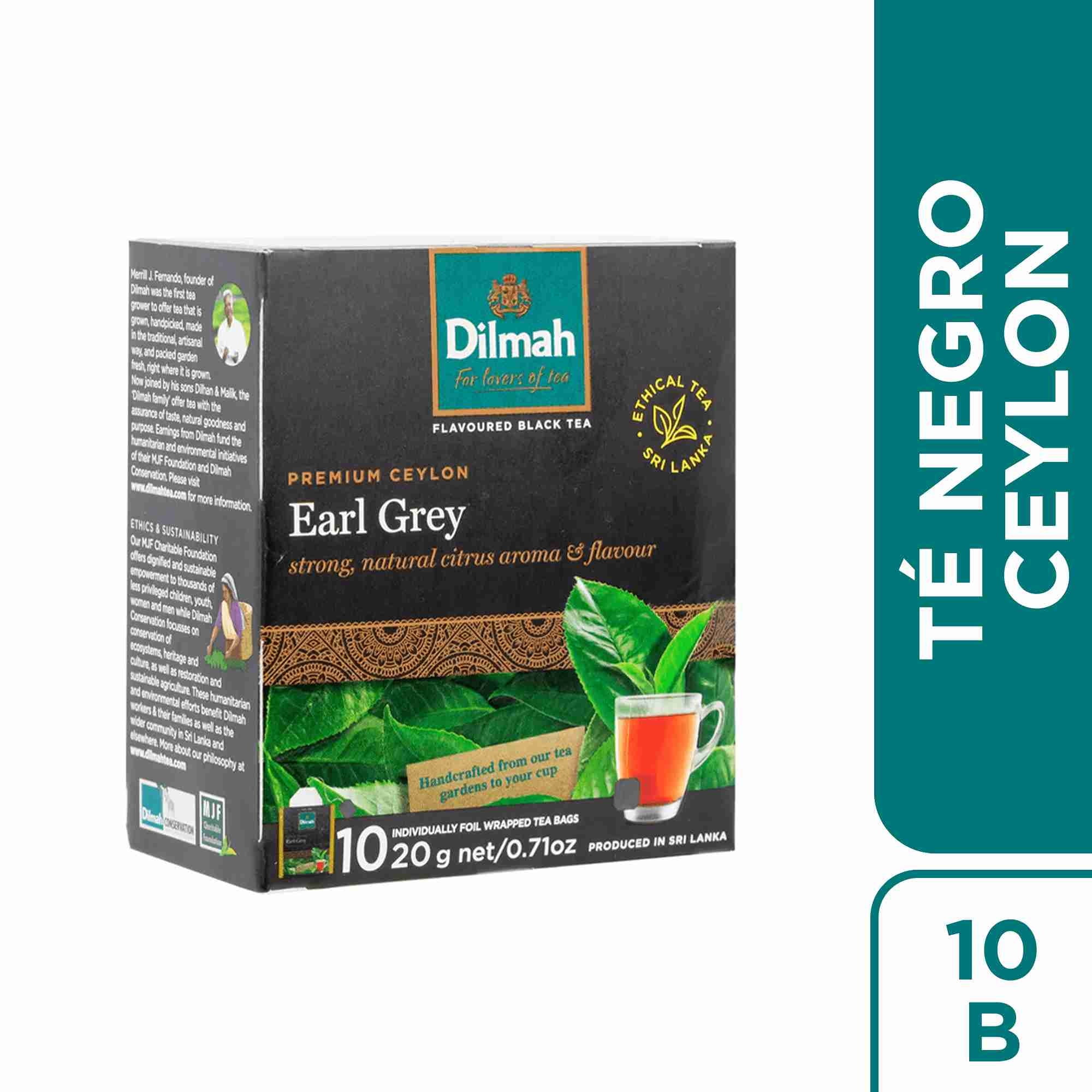 Dilmah - Té Negro Earl Grey Caja