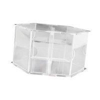 Magideal - Exhibición De Cilindros De Torta De Pastel Relleno Exhibición De Postres Decorativos Exhibición De Postres De Cupcakes Modernos Acrílico Para La Mesa