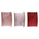 thumbnail image 5 of 3 Piezas De Cinta De Tela De Gamuza De 2 Pulgadas De Ancho Para Embalaje De Fiesta Decoración Del Hogar Rosa Rojo, 5 of 5