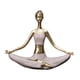 thumbnail image 4 of Estatua De Yoga Decorativa De Resina Para Mujer, Estatua De Pose De Yoga Para Estante, Oficina, Escritorio, Estilo B, 4 of 5