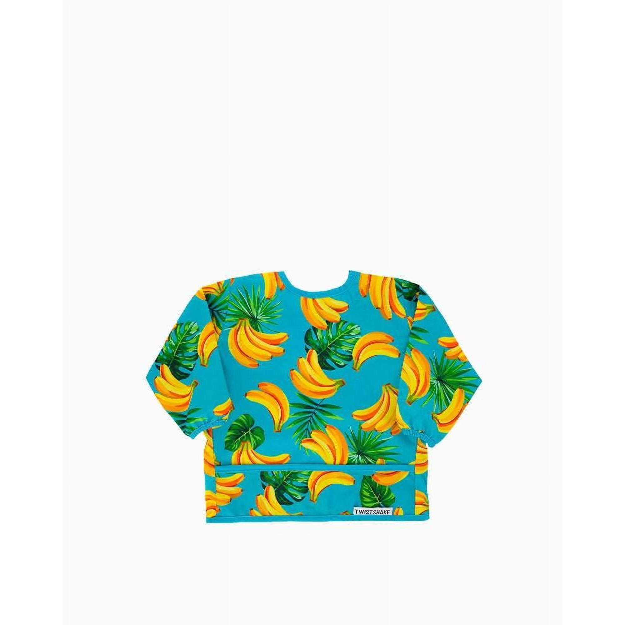 Twistshake - Babero Manga Larga Banana