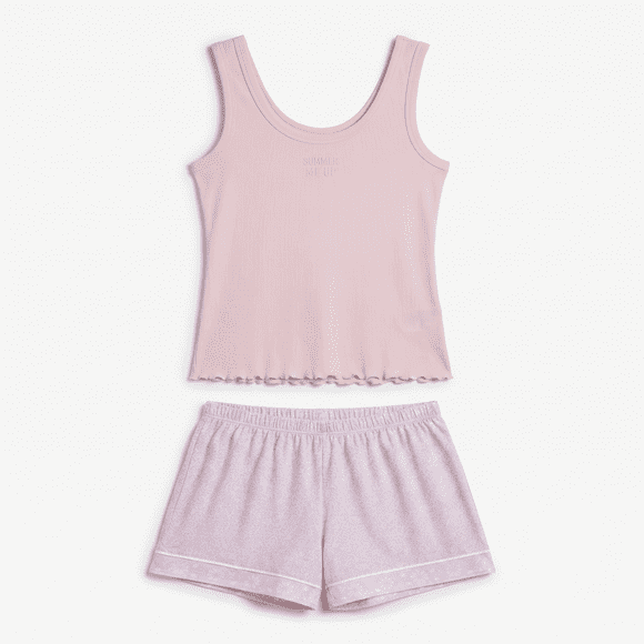 Pijama Mujer Lady Genny J-917 Algodón Rib