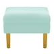 thumbnail image 1 of Pouf Sky 1c Felpa 01 Verde Agua, 1 of 3