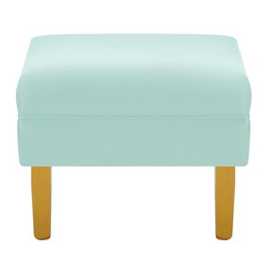 Bodevir - Pouf Sky 1C Felpa 01 Verde Agua