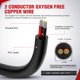 thumbnail image 3 of Cable eléctrico Nilight de cobre libre de oxígeno, 30 pies, 18 AWG, 3 of 9