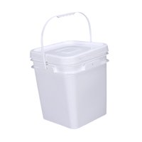 Bothyi - Cubo Cuadrado Para Almacenar Alimentos, Para Pintar, Agua, Manualidades Y Proyectos De Garaje