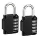 thumbnail image 1 of Pack X2 Candado De Seguridad Candados Con Clave 4 Digitos, 1 of 4
