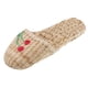 thumbnail image 4 of Zapatillas de casa hombre y paja Zapatillas de casa hechas a mano Sandalia de masaje 40, 4 of 5