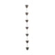 thumbnail image 1 of Jardín Lluvia Cadenas Aluminio 1M Lluvia Colectores Copas Para Patio Toldos Exterior Xiang Yun, 1 of 5