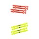 thumbnail image 1 of 8Pc Tennis Squash Racket Amortiguador De Vibraciones Amortiguador Amortiguador Amarillo + Rojo, 1 of 6