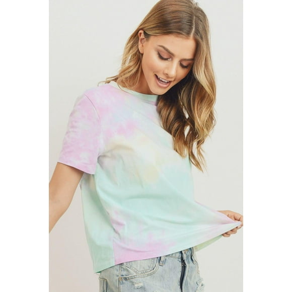 Polera CC Wholesale Clothing Tie Dyed Verde Multicolor M