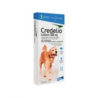 Elanco - Antiparasitario Credelio Para Perros De 22 A 45 Kg. Caja, 3 Comprimidos