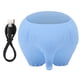 thumbnail image 1 of Altavoz portátil inalámbrico con Bluetooth 5.0, 400 mAh, estéreo, con forma de elefante y micrófono (azul), 1 of 8